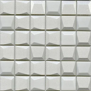 Мозаика L'Antic Colonial Effect Square White L244007381 30x30 матовая
