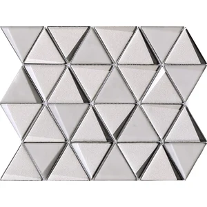 Мозаика L'Antic Colonial Effect Triangle Silver L244009631 26x31 матовая