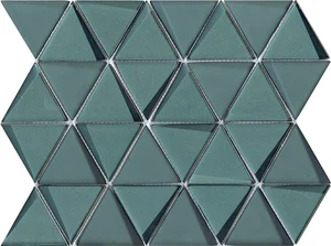 Мозаика L'Antic Colonial 100272769 Effect Triangle Emerald 26x31 G-133 рельефная