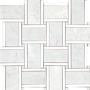 Мозаика L'Antic Colonial Essential Braid Carrara 100308761 30,8x30,8 матовая