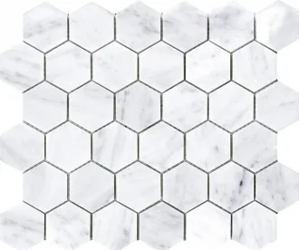 Essential Hexagon Carrara Pulido L241715261