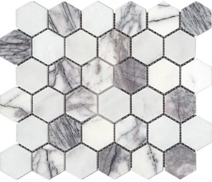 Мозаика L'Antic Colonial Essential Hexagon Lilac Pulido 100313999 25,8x29,8 полированная