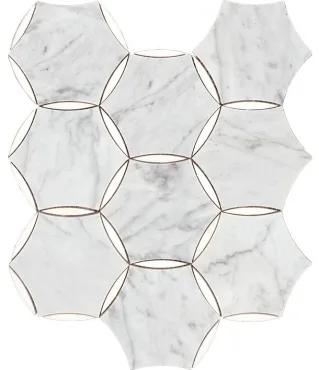Мозаика L'Antic Colonial Essential Links Carrara 100308753 25,4x29,5 матовая