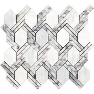 Мозаика L'Antic Colonial Essential Net Lilac Pulido 100314030 25,8x29,8 полированная