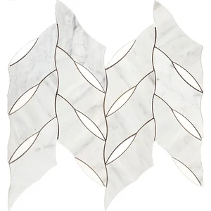 Мозаика L'Antic Colonial Essential Spike Carrara 100308734 24,5x33,4 матовая