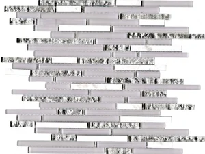Мозаика L'Antic Colonial Eternity Mini Strip White L242521761 29,8x30,5 глянцевая