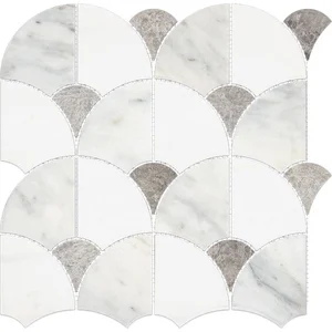 Мозаика L'Antic Colonial 100330413 FIGURE Shell Light 29,7x29,9 G-148 матовая