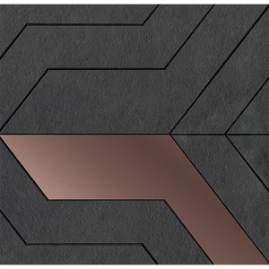 Мозаика L'Antic Colonial Focus Black Copper L241717301 28x29 матовая