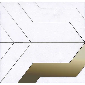 Мозаика L'Antic Colonial Focus White Gold L241717221 28x29 матовая