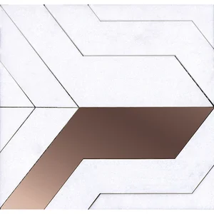 Мозаика L'Antic Colonial 100272843 Focus White Copper 28x29 G-160 глянцевая