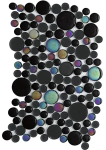 Мозаика L'Antic Colonial Glacier Moon Metallic Black L240100021 19x29 матовая