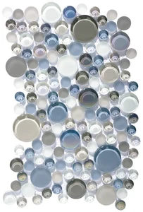 Мозаика L'Antic Colonial Glacier Moon Metallic Сremas L240100031 19x29 матовая