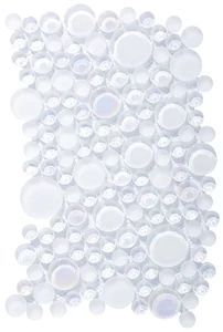 Мозаика L'Antic Colonial Glacier Moon Metallic White L240100011 19x29 матовая