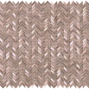 Мозаика L'Antic Colonial Gravity Aluminium Arrow Rose Gold L241714891 29,8x30 матовая