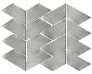 Мозаика L'Antic Colonial 100240899 Gravity Aluminium Trace Metal 22,1x28,1 G-146 полированная