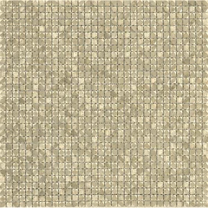 Мозаика L'Antic Colonial 100240931 Gravity Aluminium Cubic Gold 30,5x30,5 G-150 полированная