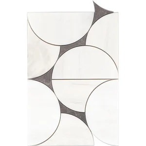 Мозаика L'Antic Colonial 100363524 Loop White Dark 20,3x30 G-140 матовая