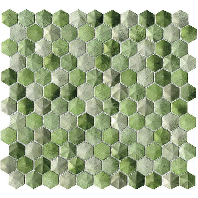 Мозаика L'Antic Colonial Colors Aluminium Forest L241714841 28,5x30,5 матовая