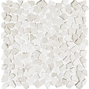 Мозаика L'Antic Colonial Paradise Minibroken Edge Blanco L108006671 32x32 матовая