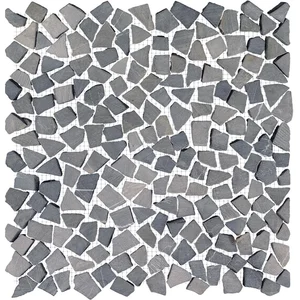 Мозаика L'Antic Colonial Paradise Minibroken Edge Negro L108006681 32x32 матовая