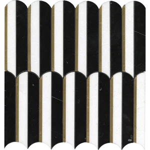 Мозаика L'Antic Colonial 100245568 Piano Black 30,5x30,5 G-161 глянцевая