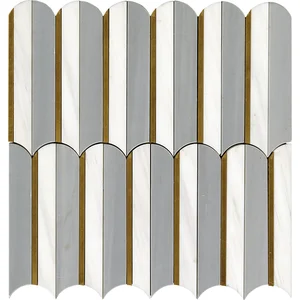 Мозаика L'Antic Colonial 100245576 Piano Grey 30,5x30,5 G-161 глянцевая
