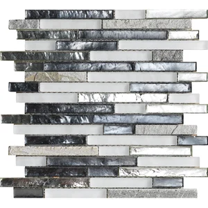 Мозаика L'Antic Colonial Treasures Mist Shannan Strip L244000911 29,8x30,6 глянцевая