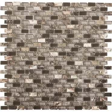 Мозаика L'Antic Colonial Tribal Pearl Brown L244001141 28,3x28,6 глянцевая