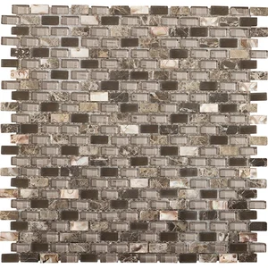Мозаика L'Antic Colonial Tribal Pearl Brown L244001141 28,3x28,6 глянцевая