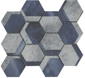 Мозаика L'Antic Colonial Universe Hexagon Blue L241715401 23x26,7 матовая