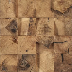 Мозаика L'Antic Colonial L241713491-100169420 Wood Cubes 32x32 G-156 рельефная