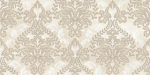 Laparet Arena Damask Декор бежевый 08-03-11-456-1 20x40 глянцевый