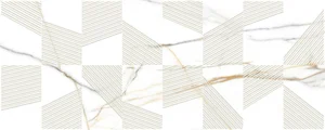 Декоративный элемент Laparet Champagne mosaic белый 20x50 матовый
