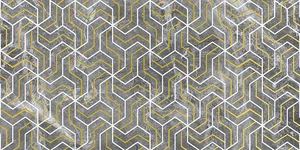 Laparet Crystal Fractal Декор серый 30x60 глянцевый