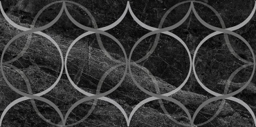 Laparet Crystal Resonanse Декор чёрный 30x60 глянцевый