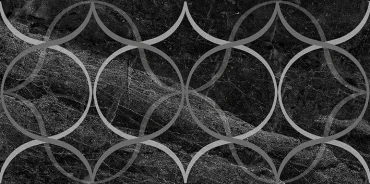 Laparet Crystal Resonanse Декор чёрный 30x60 глянцевый