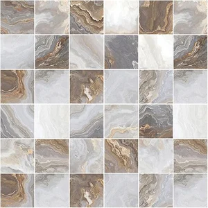 Laparet Goldy Мозаика серый 30x30 полированная