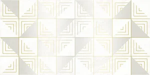 Laparet Mania Декор Белый 25x50 глянцевый
