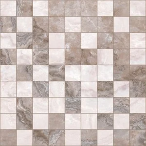 Мозаика Laparet Marmo коричневый+бежевый 30x30 глянцевая