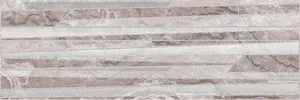 Декоративный элемент Laparet Marmo tresor коричневый 17-03-15-1189-0 20x60 глянцевый