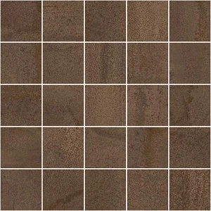 Laparet Metallica Декор мозаичный коричневый MM34035 25x25 матовый