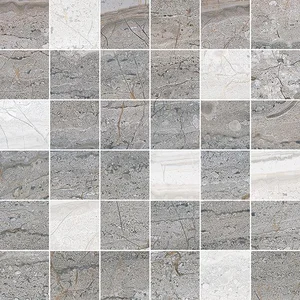 Laparet Moon Мозаика Серый 30x30 глянцевая