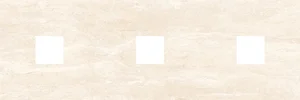 Плитка Laparet Петра (с 3-мя вырезами 5,6х5,6) бежевый 0540040Сп2500 20x60 глянцевая