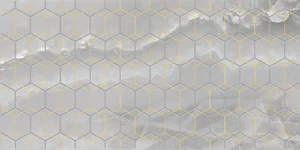 Laparet Prime Декор серый 25x50 глянцевый