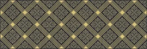 Laparet Royal Декор чёрный AD/B483/60045 20x60 глянцевый