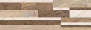 Laparet Royal Плитка настенная микс бежевый 60087 20x60 глянцевая