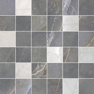 Laparet Shade Мозаика Тёмно-серый 30x30 глянцевая