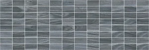 Laparet Zen Декор мозаичный чёрный MM60068 20x60 матовый