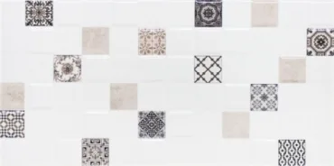 Плитка Lasselsberger Астрид Декор 1 Кофейный 1041-0175/1041-0235 20x40 глянцевая