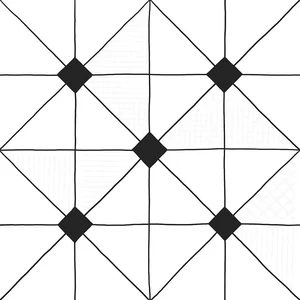 Декоративный элемент Lasselsberger Домино 6032-0434 30x30 матовый